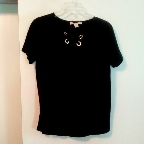 Michael Kors Black Top | Size L - Picture 1 of 10